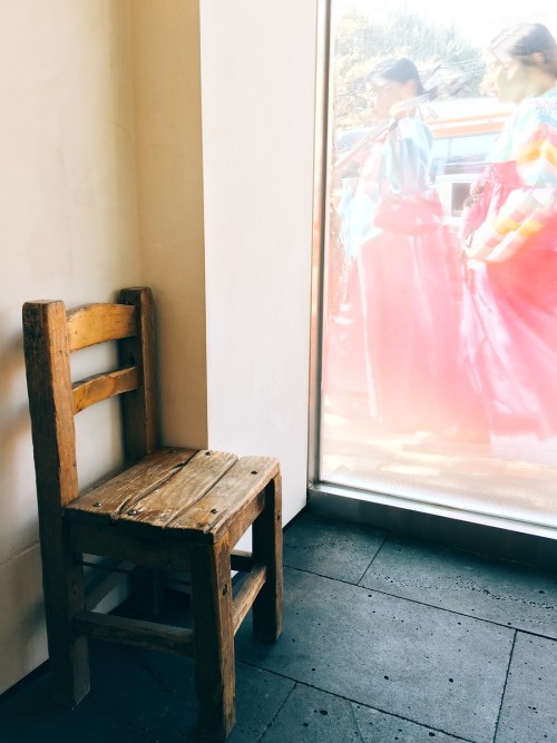 Snapshots from Buckhon Hanok Village’s Gahoe-dong, including the historic Baek In-je House (to