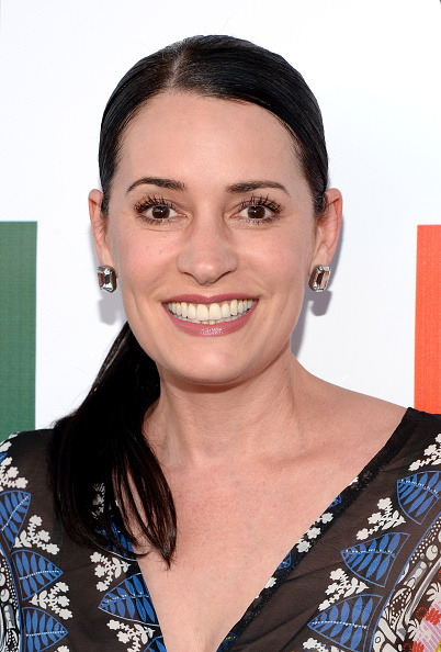Paget Brewster and Joe Mantegna attend the Festival of Arts Celebrity Benefit Concert and Pagea