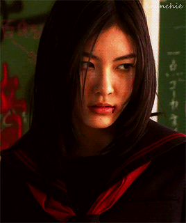 krunchie:  Center + Nobunaga (Majisuka Gakuen 1-5)