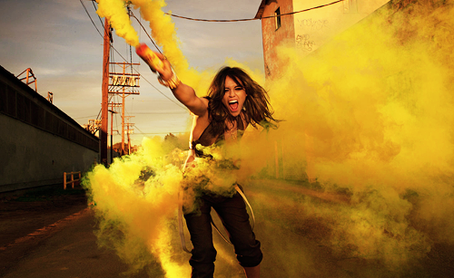 hermione:  Michelle Rodriguez photographed by Sheryl Nields 