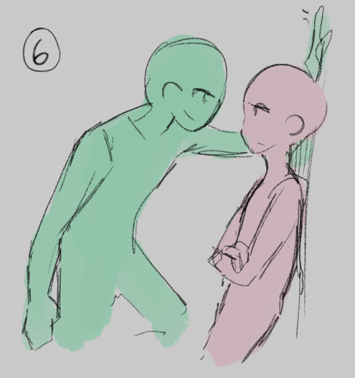 fairrytype: i wanted to do one of the ‘draw your otp’ prompt things!  request a number and a ship or