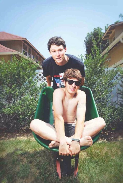 punkrockeyebrows: Brian & Mathew // The Front Bottoms