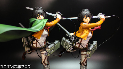 Union Creative has released more images of its 2nd Mikasa Hdge No. 5 figure, which was released late last year!Release Date: November 20th, 2015Retail Price: 14,500 Yen