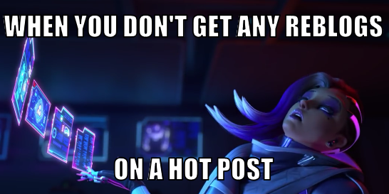 lordofw0lves:  I’m trying to make this a thing. Reblog and like to spread the Sombra-ism.