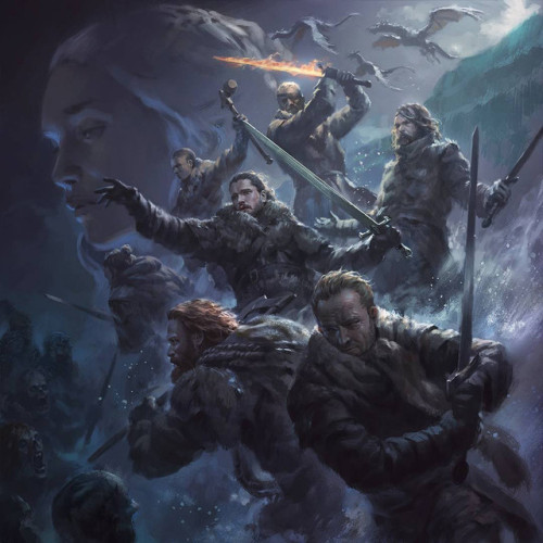 gameofthrones-fanart: Amazing GOT Season 7 Digital Painting Poster Art by  Wisnu Tan