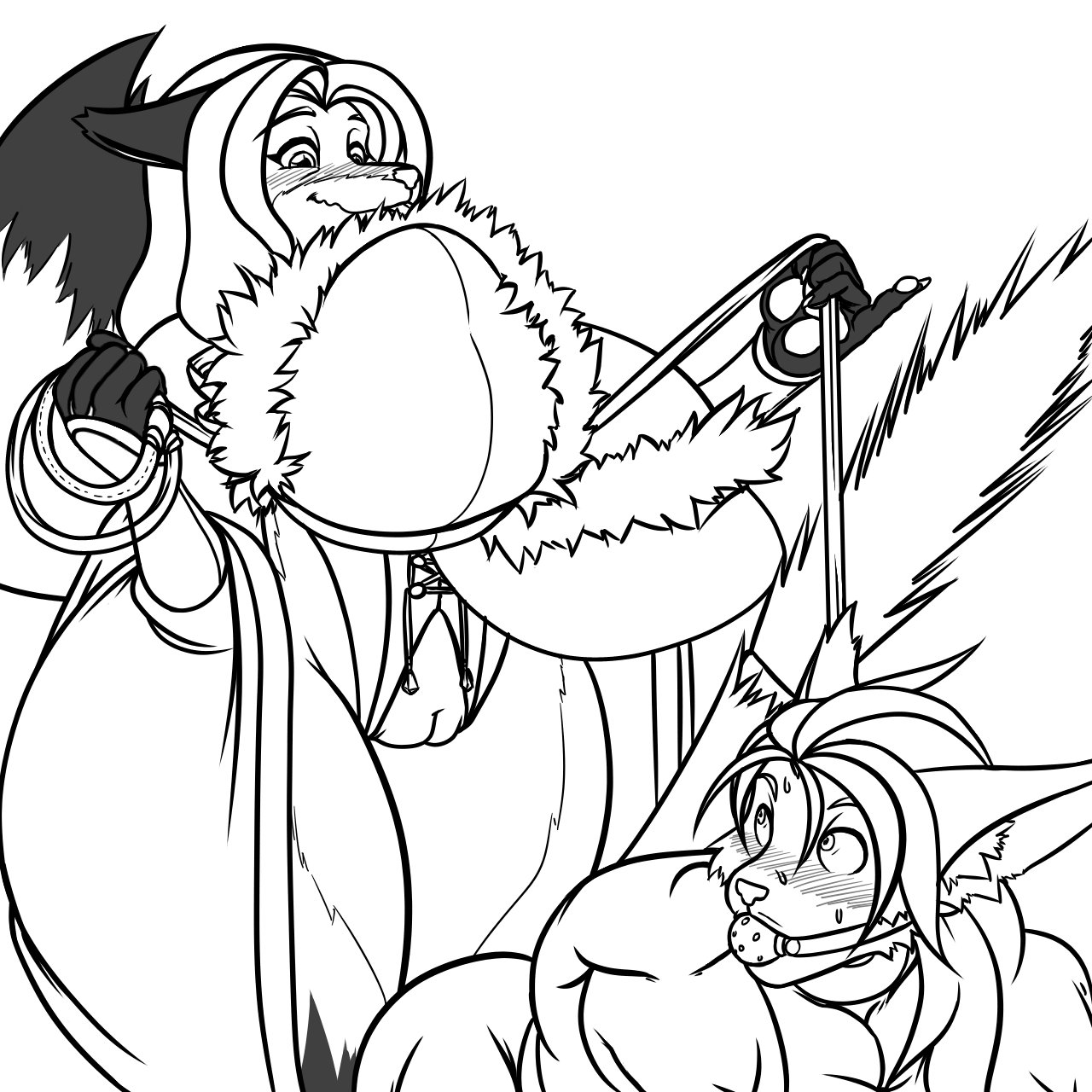 jmadoc: Commission - In a Bind Guess Laura’s innocent fantasies about S&amp;M