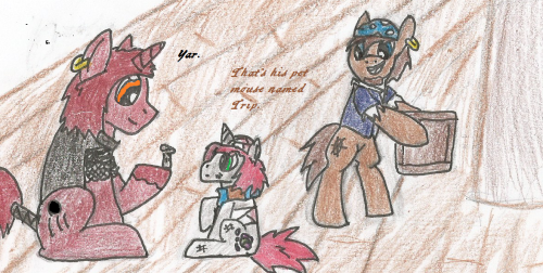 plunderismagic:  I apologize for my lateness with these updates. I’ve kinda been set up to work 5 days a week instead of 4 now. Hey, it’s good for the wallet, so, I can’t really complain.  x3