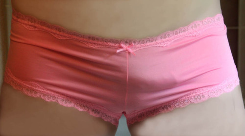 XXX heatherspanties:Cute Pink Boi Shorts ;-) photo