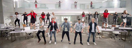 joshyouaresodevine:  this was the best part because it was all of their moves and to probably anyone who doesnt know them this looks like the worst dance choreography ever but its actually just them which is what the music video is about and im too in
