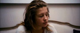 juliette-binoches:  Adele + eatingBlue is the Warmest Color (La vie d'Adèle), 2013,