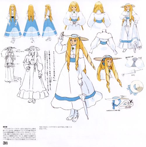ilikeelderberryicecream:From Turn A Gundam DesignsRolan Cehack, Sochie Heim &amp; kihel Hei