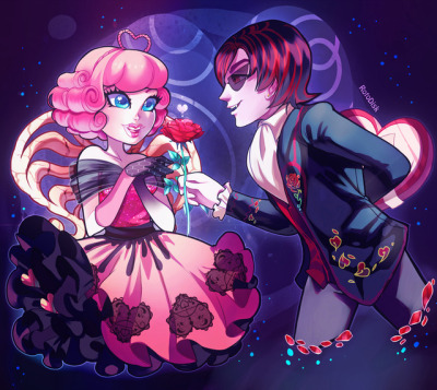 draculaura y valentin