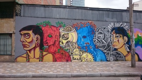 The Bogota Graffiti Tour was a really fun (and free) activity to introduce us to Bogota. Some of the