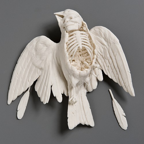 littlelimpstiff14u2:  Kate MacDowell  Amazing Porcelain Sculptures Through her porcelain