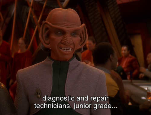 capsfromtrek:S1 A man alone / S3 Heart of Stone / S4 Bar association / S5 Ferengi love s