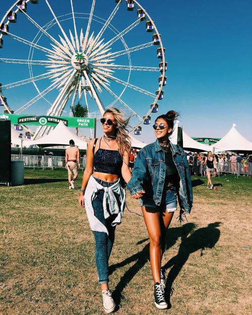 Coachella day 1 💙 @fameandpartners #partnersincrime porn pictures