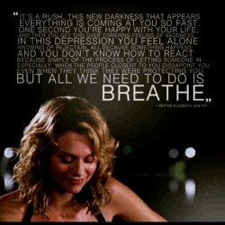 living-in-treehill:  My Queen.  #PeytonSawyer