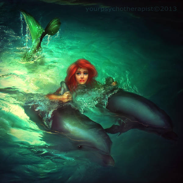 dark-water-siren:  Ariel by yourpsychotherapist 