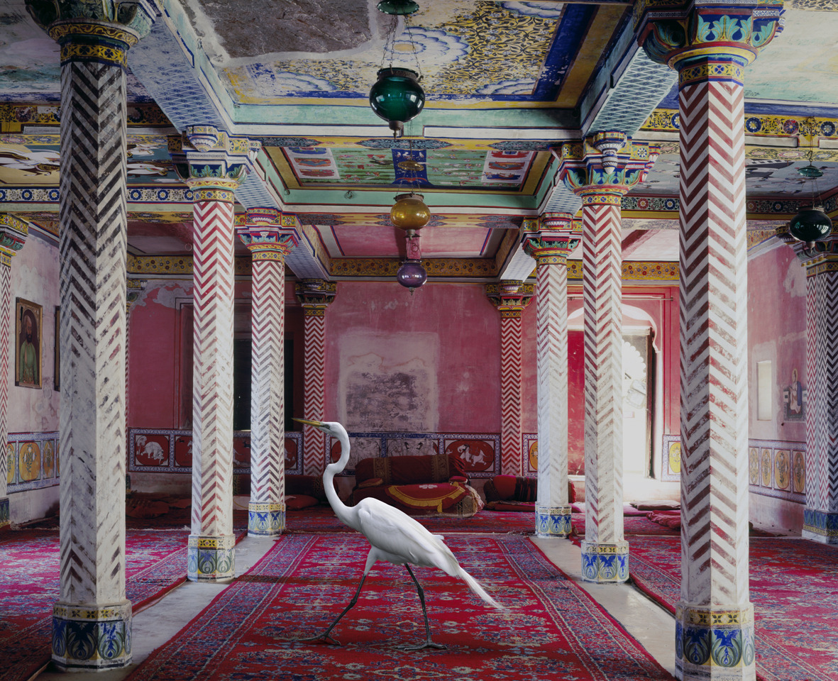 red-lipstick:  Karen Knorr - 1: Flight to Freedom, Juna Mahal, Dungarpur  2: The