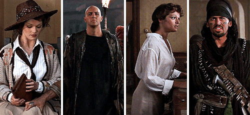 As For Dressing Fraser As Rick O'Connell, Bloomfield Wanted A Very Striking Look. Something Slightly