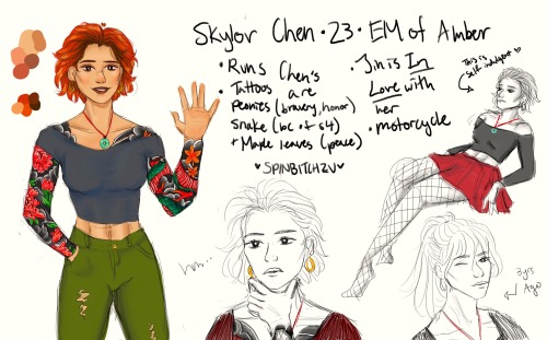 WLWs COME GET YALL JUICEhello this is my aged up skylor redesign for my fanseason!!! look at her TAT