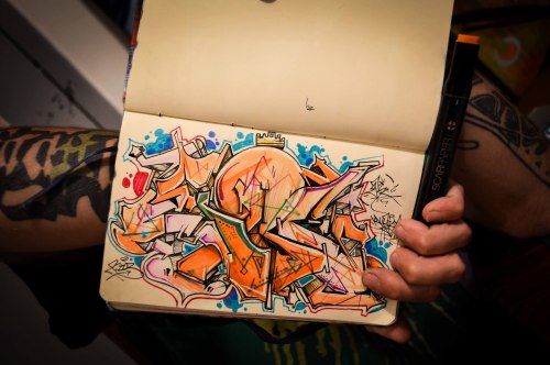 yurikauno:  “Erc” para el parcero un dibujo no tan rápido #graffiti #sketch #dibujo https://www.facebook.com/Yurikauno