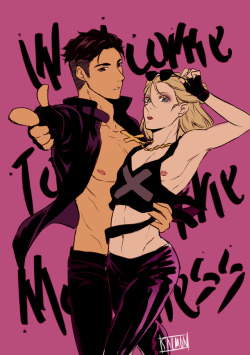 iamatrashfan:I have test tomorrow but THIS IS MY FIRST PRIORITY and ofc the BandBallerina!AU too but I need to draw this fucking madness!!! :^)) Stripping on Ice!!! I mean Yurio’s nip slip is hnnghhh so I wanted Otabek to show his too 