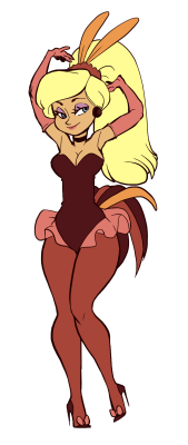 bunnox:  Humanized Rock-a-Doodle Goldie.