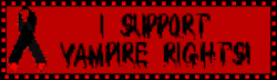 i support vampire rights