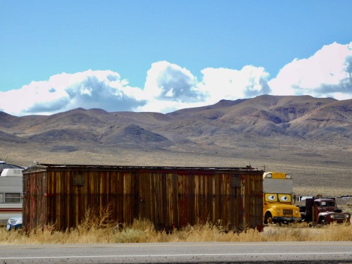 View From US 95, Mina, Nevada, 2020.