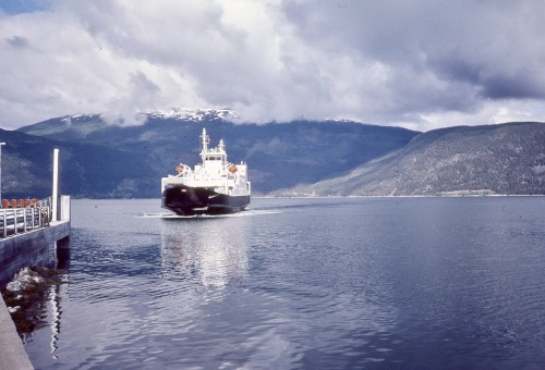 Ferje, Noreg, 1984.Taken on a road trip, I failed to note precisely where.