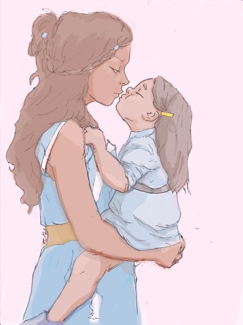 avatarwindboy:  Happy Mother’s Day to my favorite mother! Deviantart for original Bumi and Kat