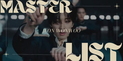 Jeon Wonwoo Masterlist