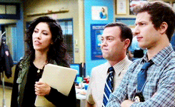 matthewdaddorkio:when jake and rosa do the thing (ﾉ◕ヮ◕)ﾉ*:・ﾟ✧