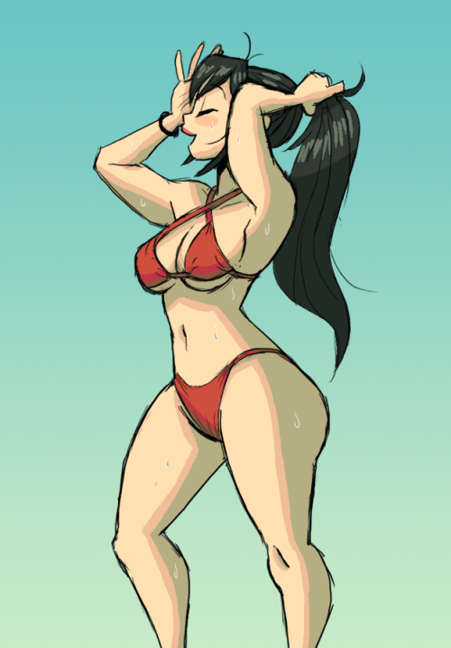 rudymora:  a bikini scarlet redraw porn pictures