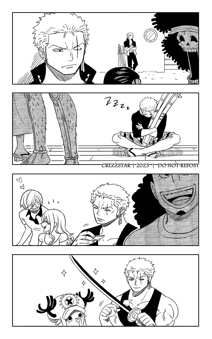 Zoro understands Luffy