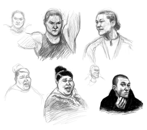 Studies. Valerie Adams, Gabourey Sidibe, Vincent Cassel.