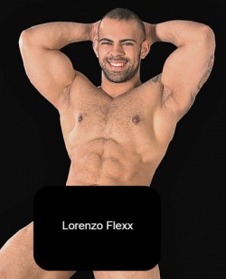 LORENZO FLEXX - CLICK THIS TEXT to see the NSFW original.  More men here: https://www.pinterest.com/jimocelot/hotmen-adult-video-men/