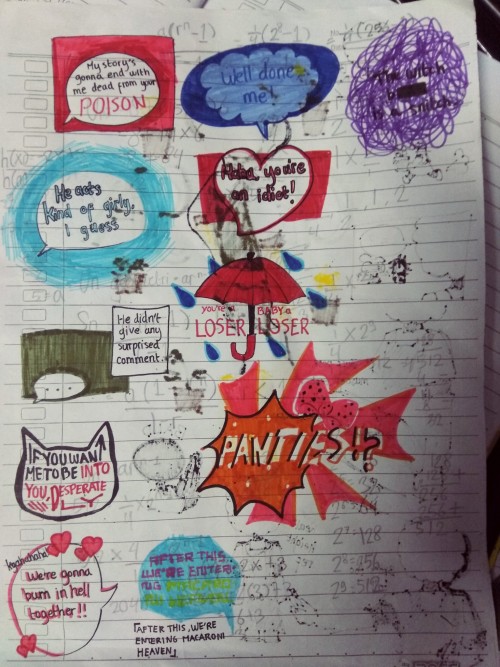 Some Doodles I Made In Class, Some Referencing Other Medias/fandoms You Might Know