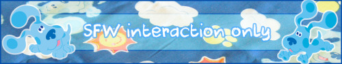 bluefinbanners:Blue’s Clues SFW Only Banner!