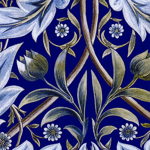 Membland was the only floral panel design produced on such a large scale. William Morris designed it