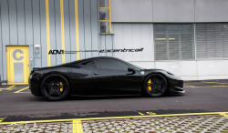 automotivated:  Ferrari 458 ADV05 M.V2 SL by ADV1WHEELS on Flickr.