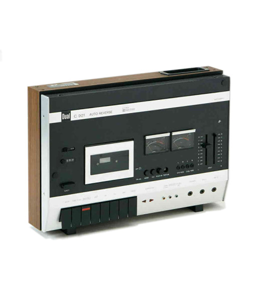 Dual C 901 cassette recorder, 1973-75. Dual, Germany.  Source Technoseum