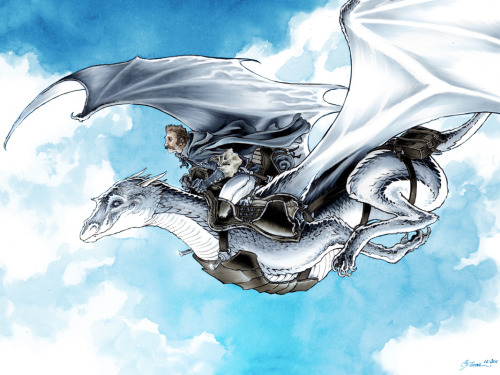 saulone:Throwback Thursday - Some illustrations I did a couple of years ago now: Dragons and their c