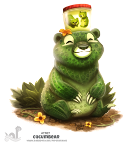 cryptid-creations:  Daily Painting 1707#