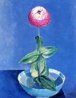 dappledwithshadow:  Flower in a BowlCharles Sheeler - 1918