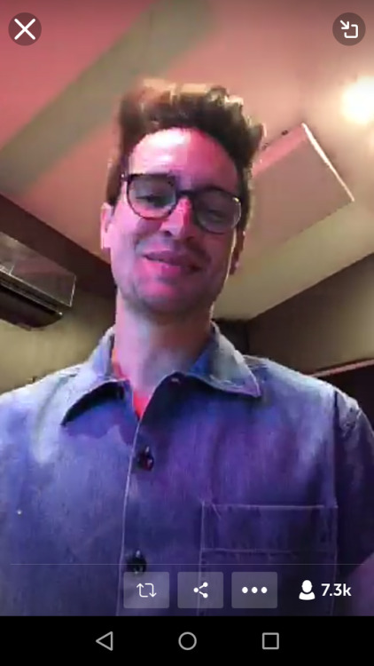 Brendon Urie on Periscope, June 26, 2018 - Part 3