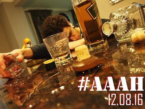 MY ALBUM IS DROPPING ON MY BIRTHDAY! #AAAH (Agoraphobic. Alcoholic. Asshole.) is my debut Hip-Hop co