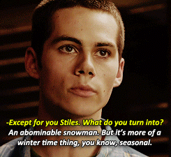 Stiles, the abominable snowman ⛄️