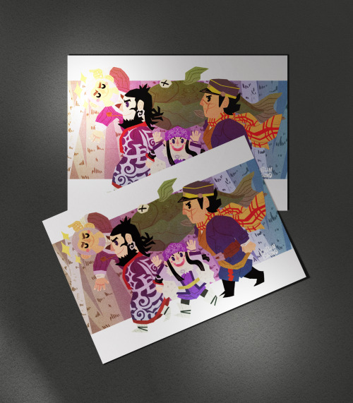 Posted some lil postcard sized GK prints on my etsy.I originally got these for tabling at cons but u
